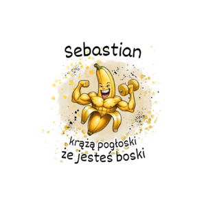 Kubek z dowolnym imieniem "Chodzą pogłoski, że jesteś boski"