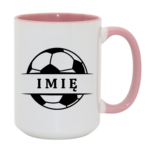 Kubek z dowolnym imieniem "Piłka"