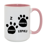 Kubek "Z sierścią smakuje lepiej"