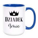 Kubek z dowolnym imieniem "Dziadek"
