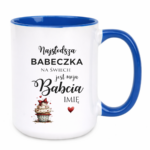 Kubek z dowolnym imieniem "Najsłodsza babeczka na świecie"