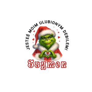 Kubek z dowolnym imieniem "Jesteś moim ulubionym debilem"