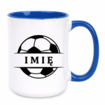 Kubek z dowolnym imieniem "Piłka"