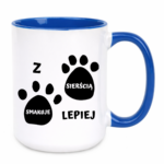 Kubek "Z sierścią smakuje lepiej"