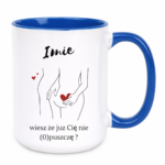 Kubek z dowolnym imieniem "Wiesz że cię nie (o)puszczę
