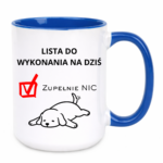 Lista do wykonania na dziś "Zupełnie nic"
