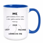 Kubek z dowolnym imieniem "Kobieta"