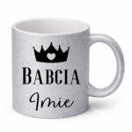 Kubek z dowolnym imieniem "Babcia"