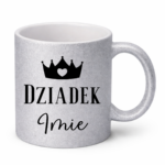 Kubek z dowolnym imieniem "Dziadek"