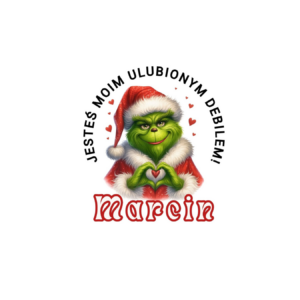 Kubek z dowolnym imieniem "Jesteś moim ulubionym debilem"