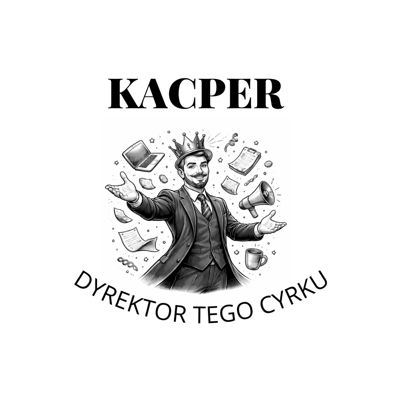34 Kubek z dowolnym imieniem "Dyrektor tego cyrku"