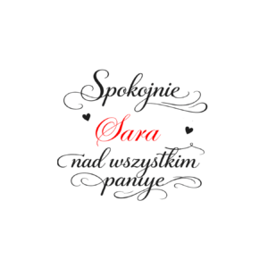 Kubek z dowolnym imieniem "Nad wszystkim panuje"