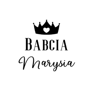 Kubek z dowolnym imieniem "Babcia"