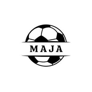 Kubek z dowolnym imieniem "Piłka"