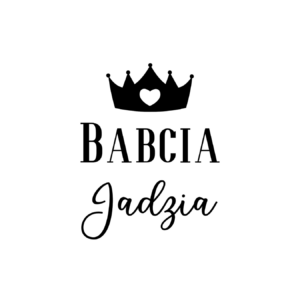 Kubek z dowolnym imieniem "Babcia"