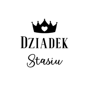 Kubek z dowolnym imieniem "Dziadek"