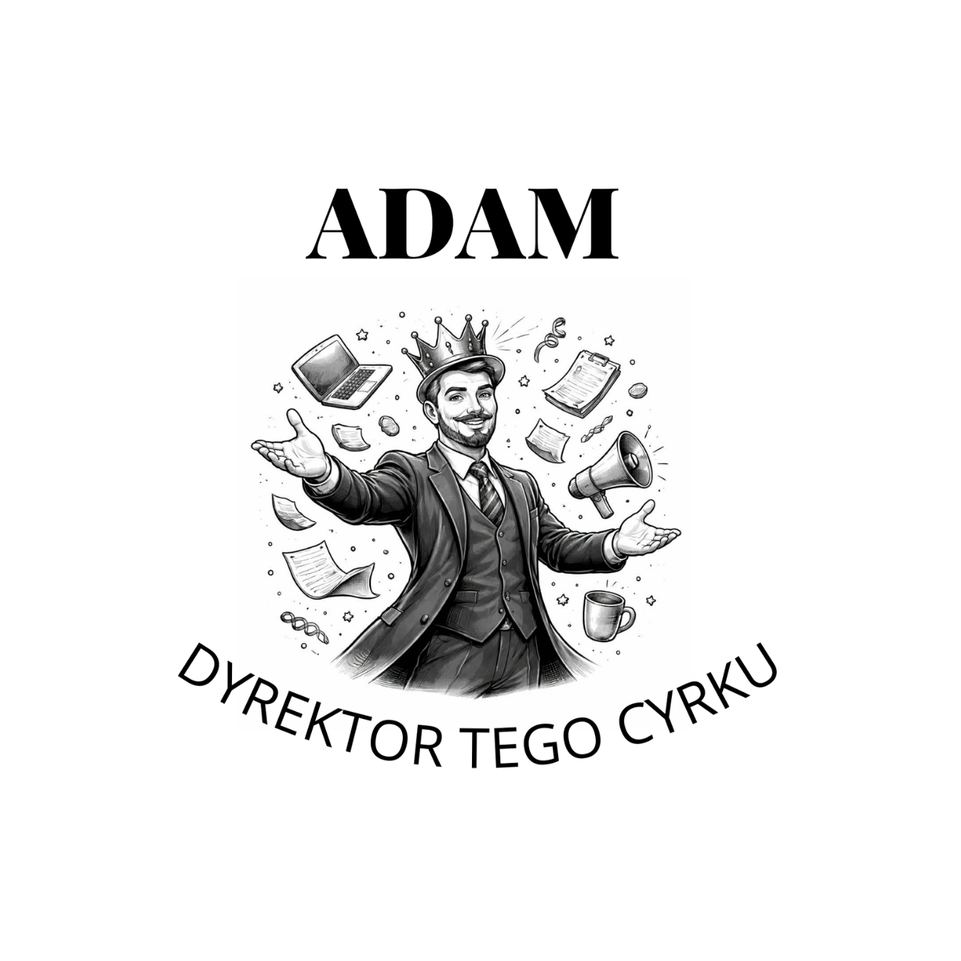 36 Kubek z dowolnym imieniem "Dyrektor tego cyrku"