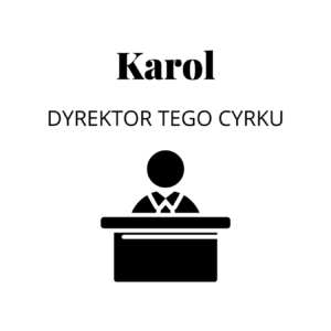Kubek z dowolnym imieniem "Dyrektor tego cyrku"