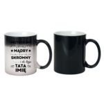 Kubek z dowolnym imieniem taty "Przystojny, mądry, skromny"