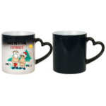 Kubek z dowolnymi imionami "Chce się z tobą zestarzeć"