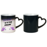 Kubek z dowolnymi imionami "Kiedy dwie żmije się spotykają"