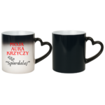 Kubek "Moja aura krzyczy spierdalaj"