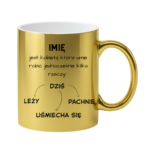 Kubek z dowolnym imieniem "Kobieta"