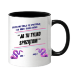 Kubek z dowolnymi imionami "Kiedy dwie żmije się spotykają"