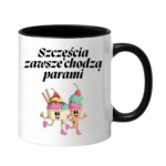 Kubek "Szczęścia chodzą parami"