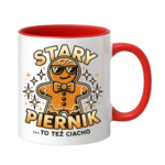 Kubek z dowolnym imieniem "Stary piernik...to też ciacho"