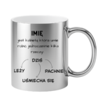 Kubek z dowolnym imieniem "Kobieta"