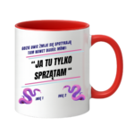 Kubek z dowolnymi imionami "Kiedy dwie żmije się spotykają"