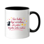 Kubek "Nie lubię być wredna, ale jakoś trzeba sobie radzić"