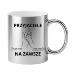 Kubek z dowolnymi imionami "Przyjaciele na zawsze"