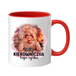 Kubek z dowolnym imieniem "Kierowniczka tego cyrku"