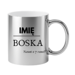Kubek z dowolnym imieniem "Boska nawet o 7 rano !"