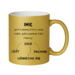 Kubek z dowolnym imieniem "Kobieta"