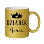 Kubek z dowolnym imieniem "Dziadek"
