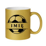 Kubek z dowolnym imieniem "Piłka"