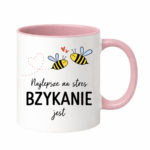 Kubek "Najlepsze na stres bzykanie jest"