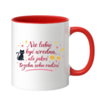 Kubek "Nie lubię być wredna, ale jakoś trzeba sobie radzić"