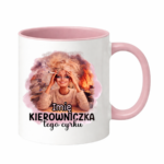 Kubek z dowolnym imieniem "Kierowniczka tego cyrku"