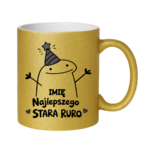 Kubek z dowolnym imieniem "Najlepszego stara ruro"