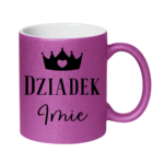 Kubek z dowolnym imieniem "Dziadek"