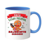 Kubek z dowolnym imieniem "Stary piernik"