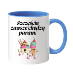 Kubek "Szczęścia chodzą parami"