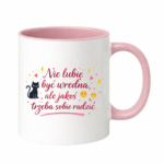 Kubek "Nie lubię być wredna, ale jakoś trzeba sobie radzić"