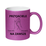 Kubek z dowolnymi imionami "Przyjaciele na zawsze"