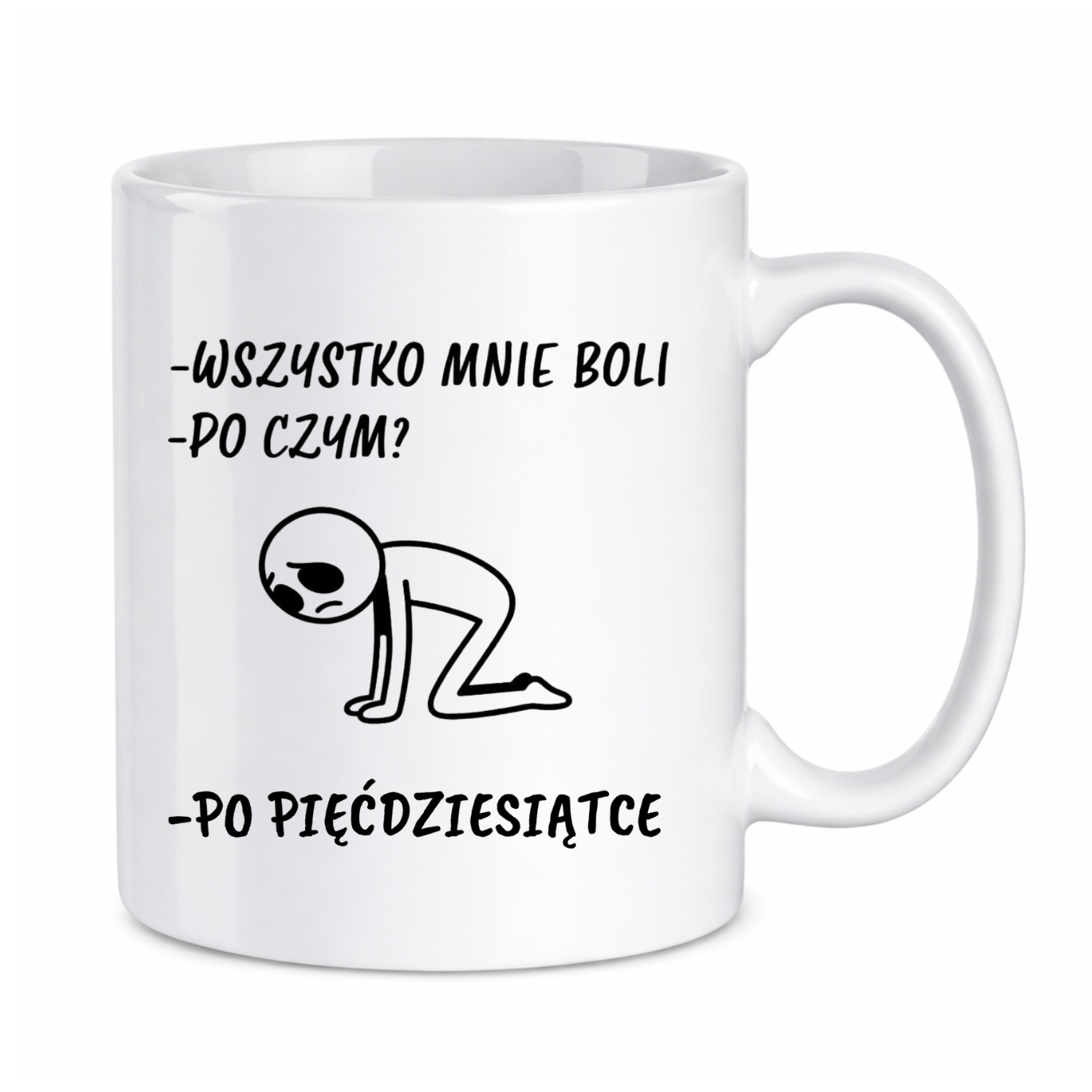 Kubek "Wszystko mnie boli...po pięćdziesiątce"