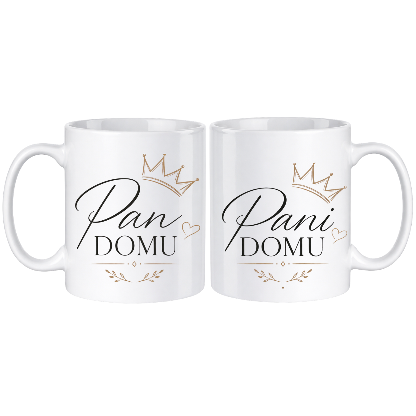 Zestaw kubków "Pani Domy, Pan Domu"